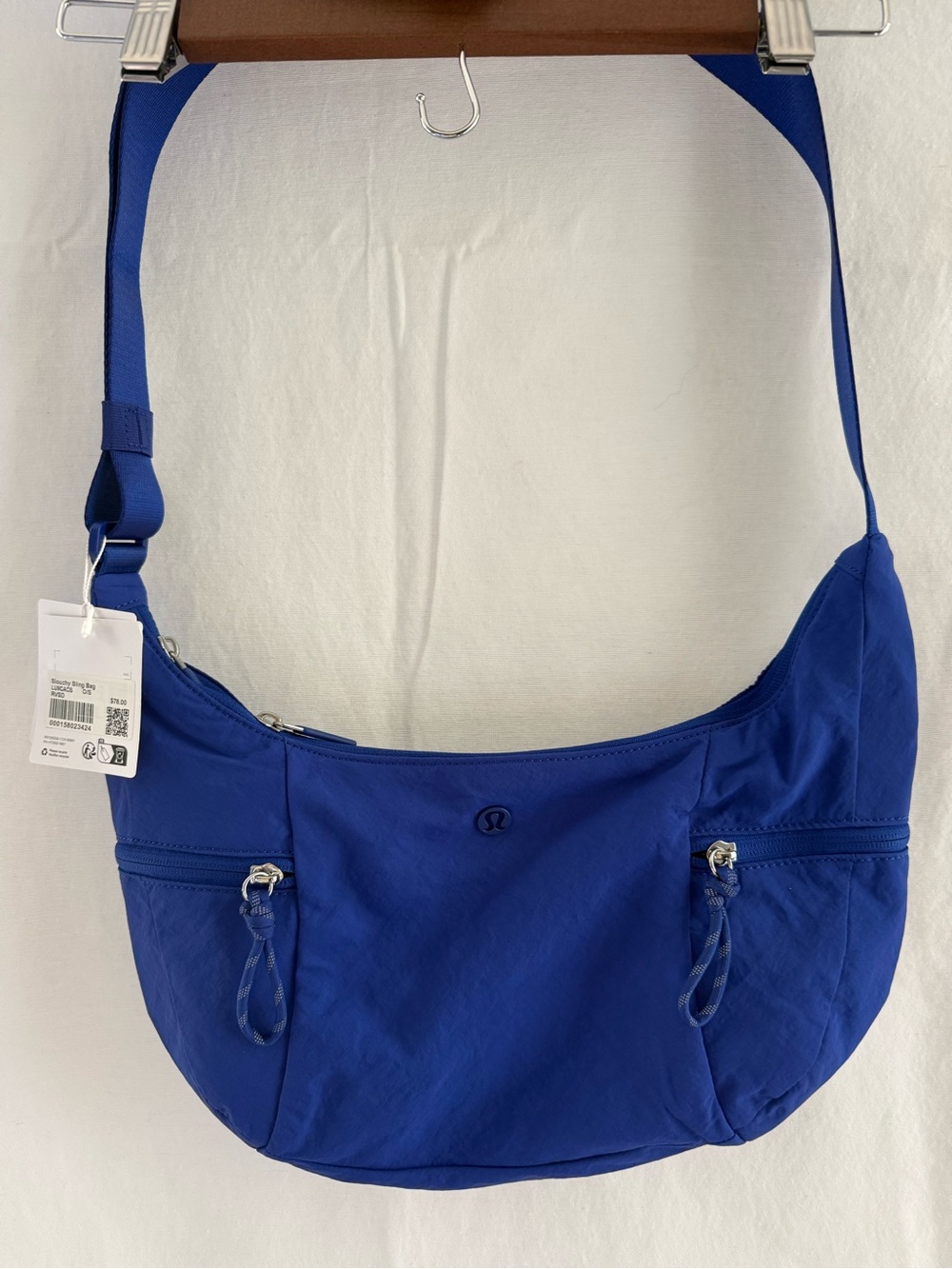 NWT Lululemon Slouchy Sling Bag Riverside Blue 6L